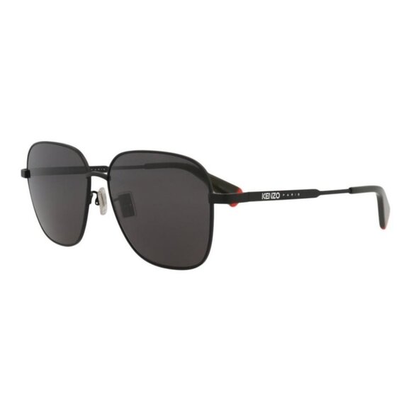 Kenzo Unisex Square/Rectangle Black Black Smoke Fashion Designer Eyewear - Picture 1 of 4